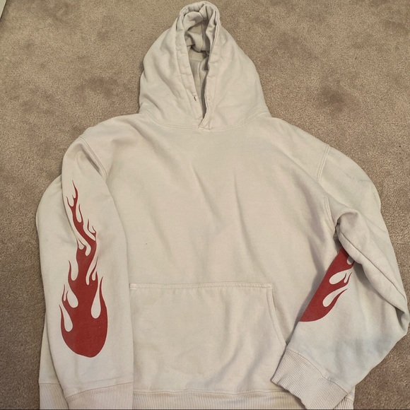 Brandy Melville Flame Hoodie